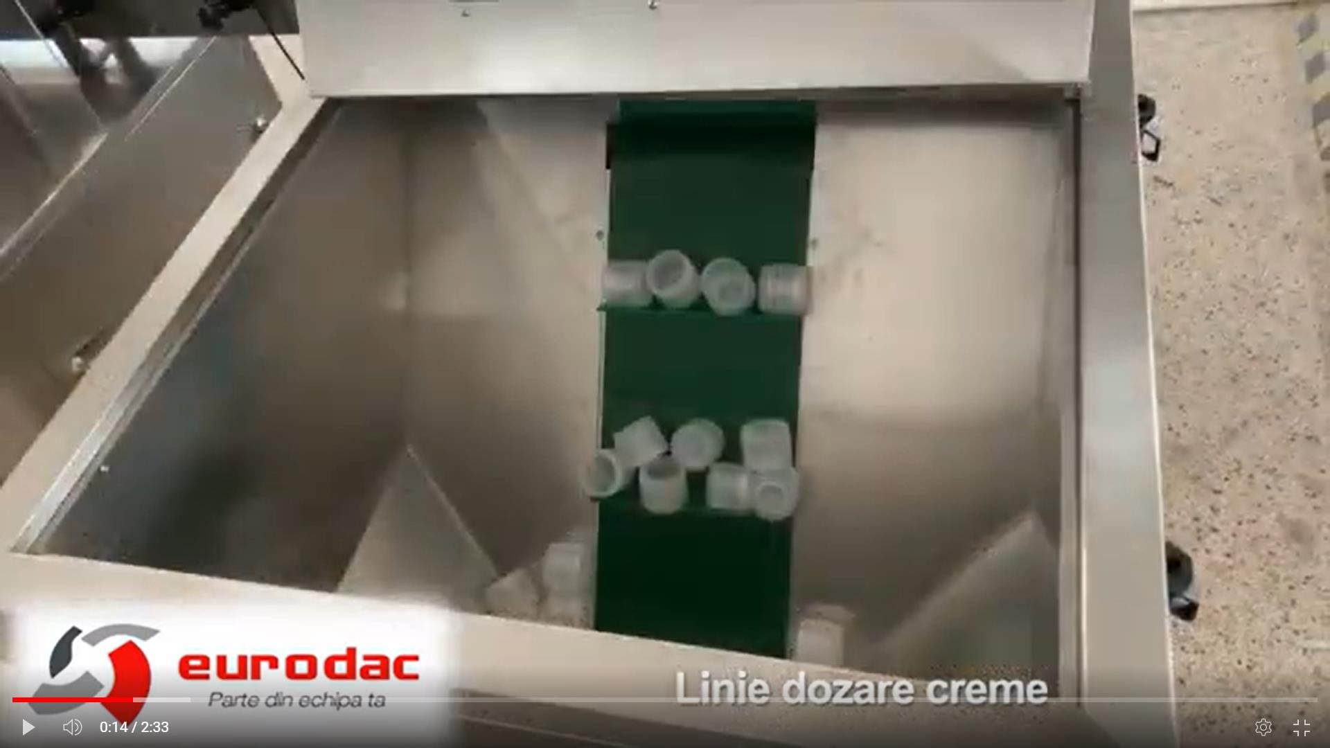 Linie pt Dozare Creme