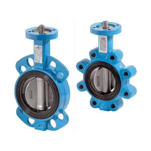 Valve fluture cu etanșare elastică – seria 301E