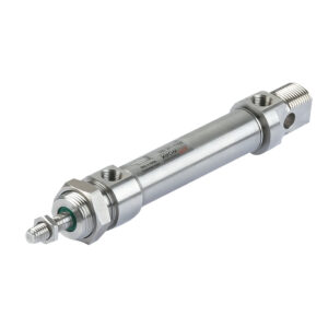 Cilindri din oțel inoxidabil ISO 6432 seria MX