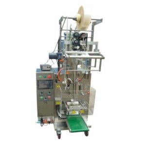 Mașină de ambalat produse vâscoase/pulverulente/granulate în ambalaje de tip stick